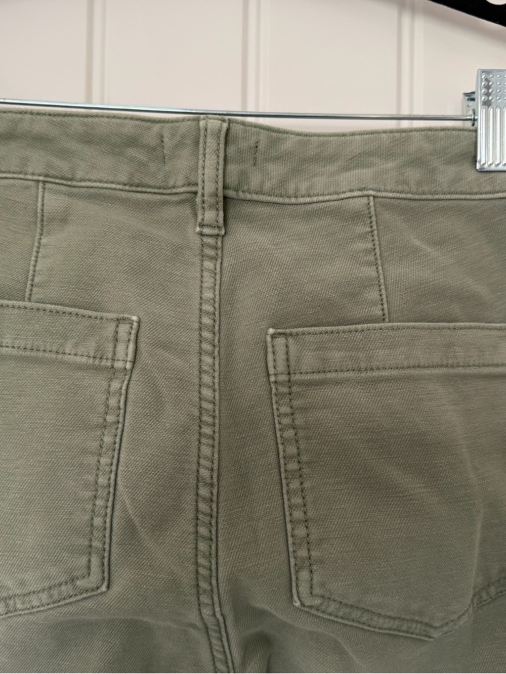 Quince | Short 28" French Terry Wide Leg Pants in Faded Cargo - Picture 6 of 12